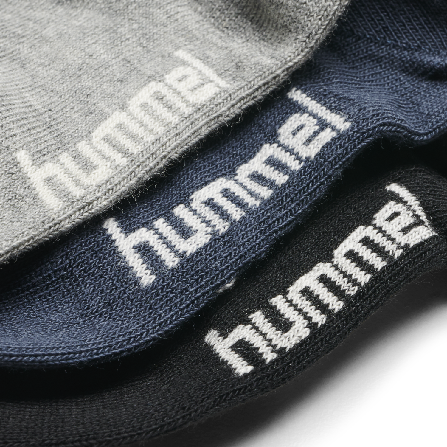 SORA 3-PACK SOCK, BLACK/GREY MELANGE/BLUE NIGHTS, packshot