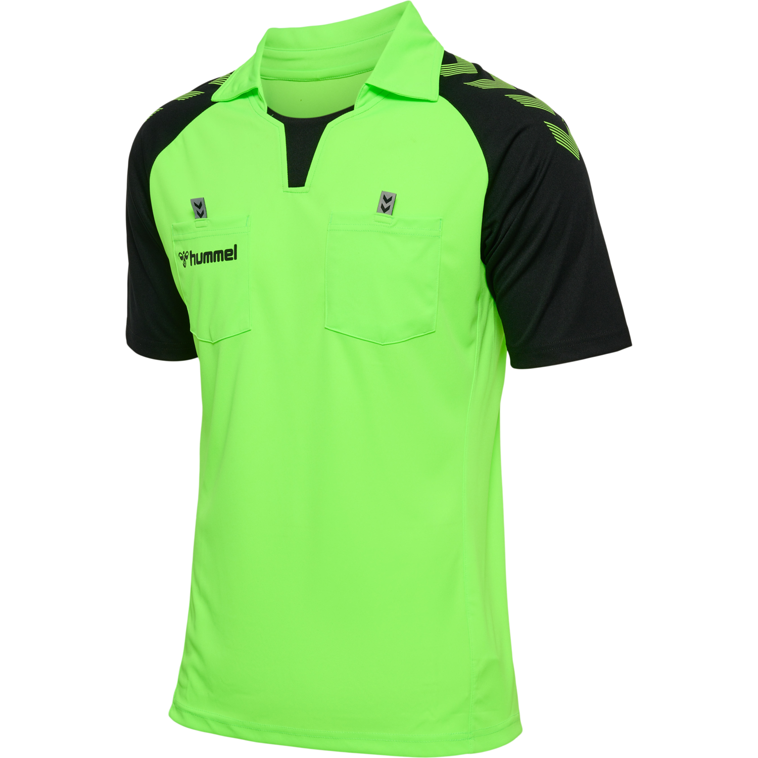 FFHB REFEREE JERSEY S/S, GREEN GECKO, packshot