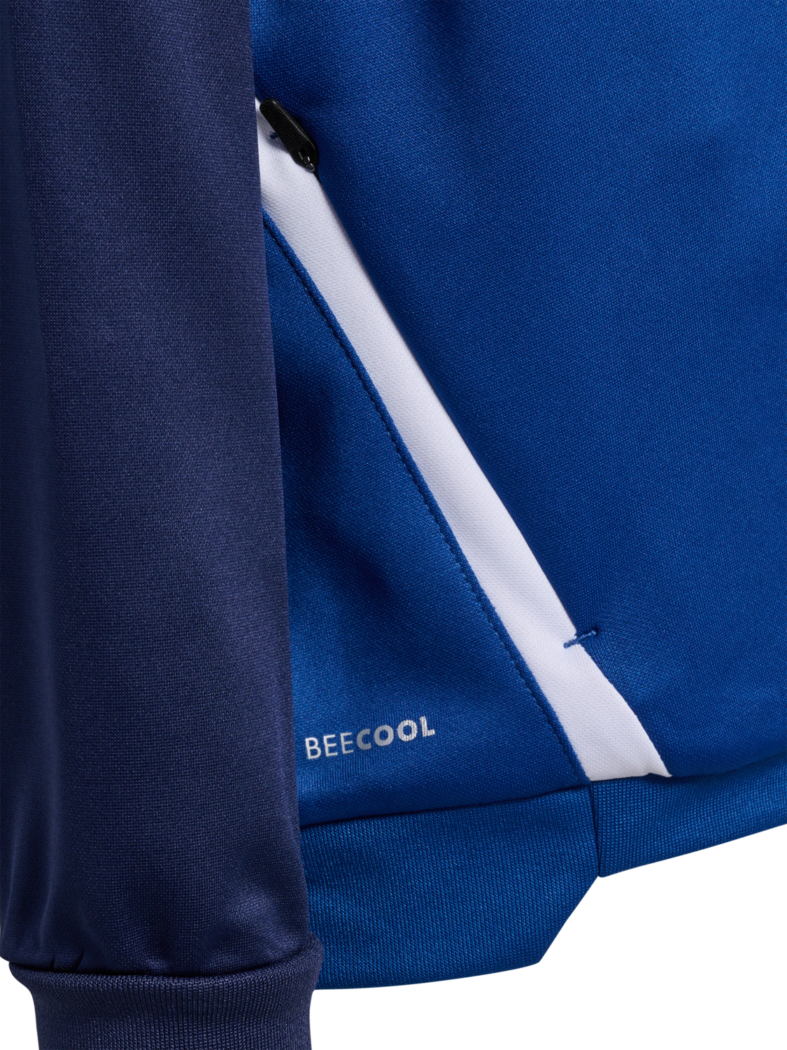 hmlLEAD 2.0 TRACK ZIP JACKET KIDS, TRUE BLUE/MARINE, packshot