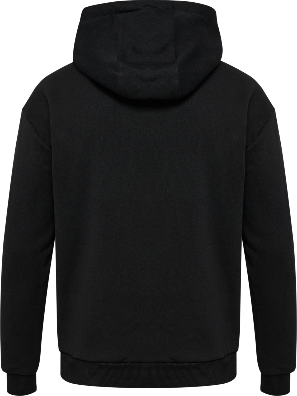 hmlLOOSE HOODIE BEE, BLACK, packshot
