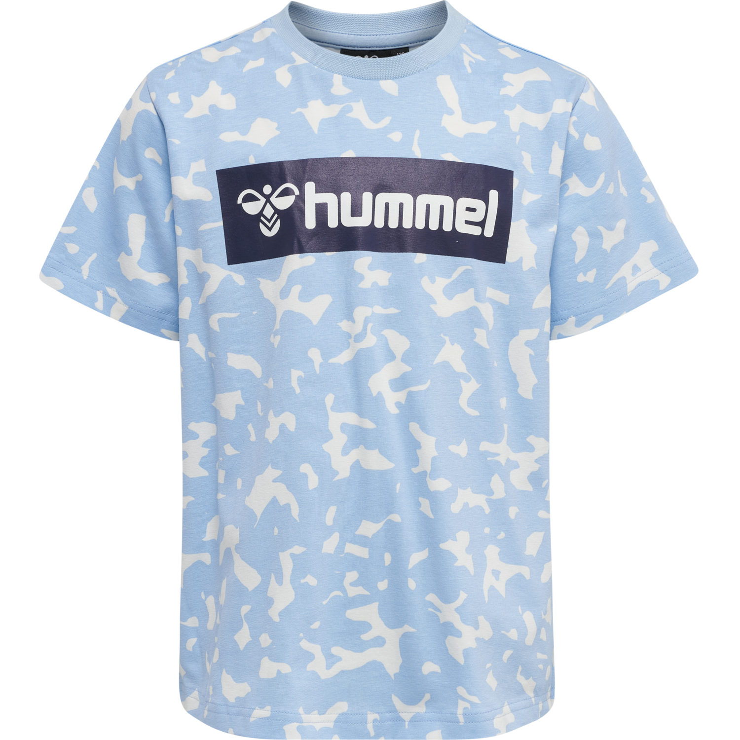 hmlCARTER T-SHIRT S/S, AIRY BLUE, packshot