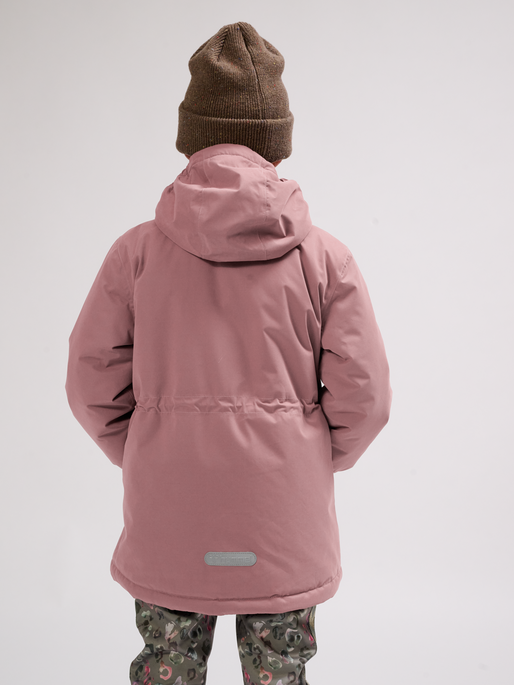 hmlATHENA TEX JACKET, TWILIGHT MAUVE, model