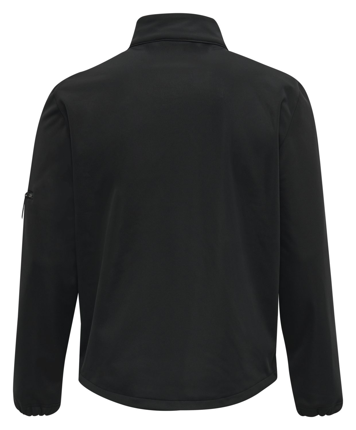hmlNORTH SOFTSHELL JACKET, BLACK/ASPHALT, packshot
