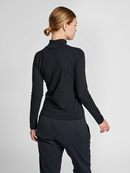 hmlLGC JAZZLYN TURTLENECK, BLACK, model
