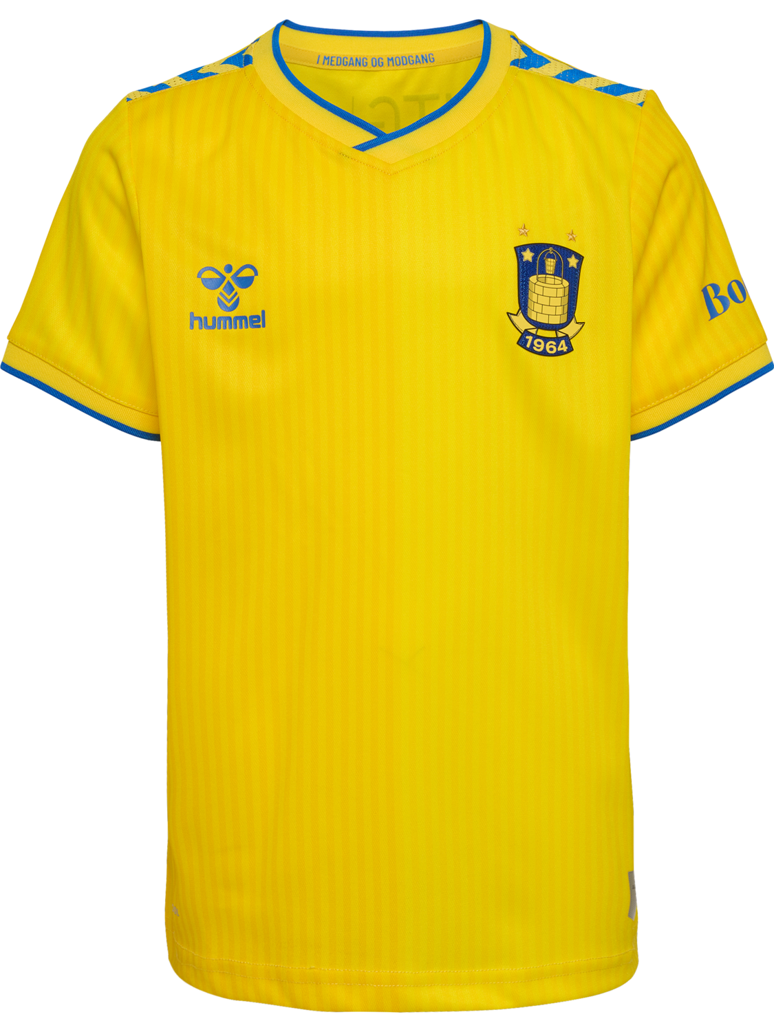 BIF 23/24 HOME JERSEY S/S KIDS, CYBER YELLOW, packshot