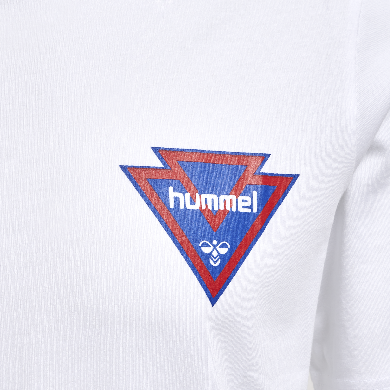 hmlIC POWEL T-SHIRT, WHITE/RED, packshot