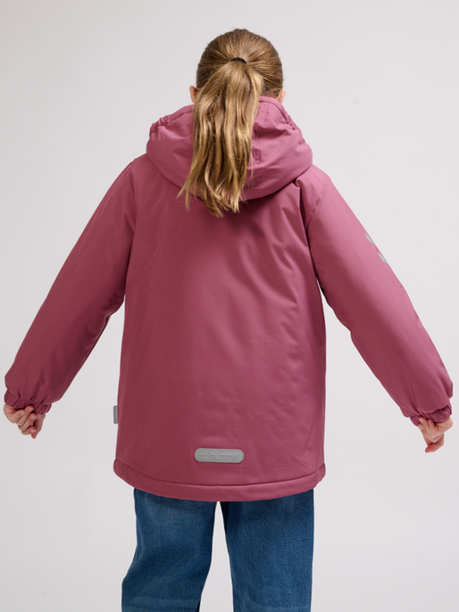 hmlJOSSE TEX JACKET, TULIPWOOD/TULIPWOOD, model