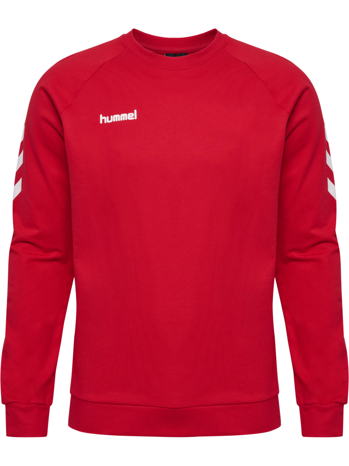 HMLGO COTTON SWEATSHIRT, TRUE RED, packshot