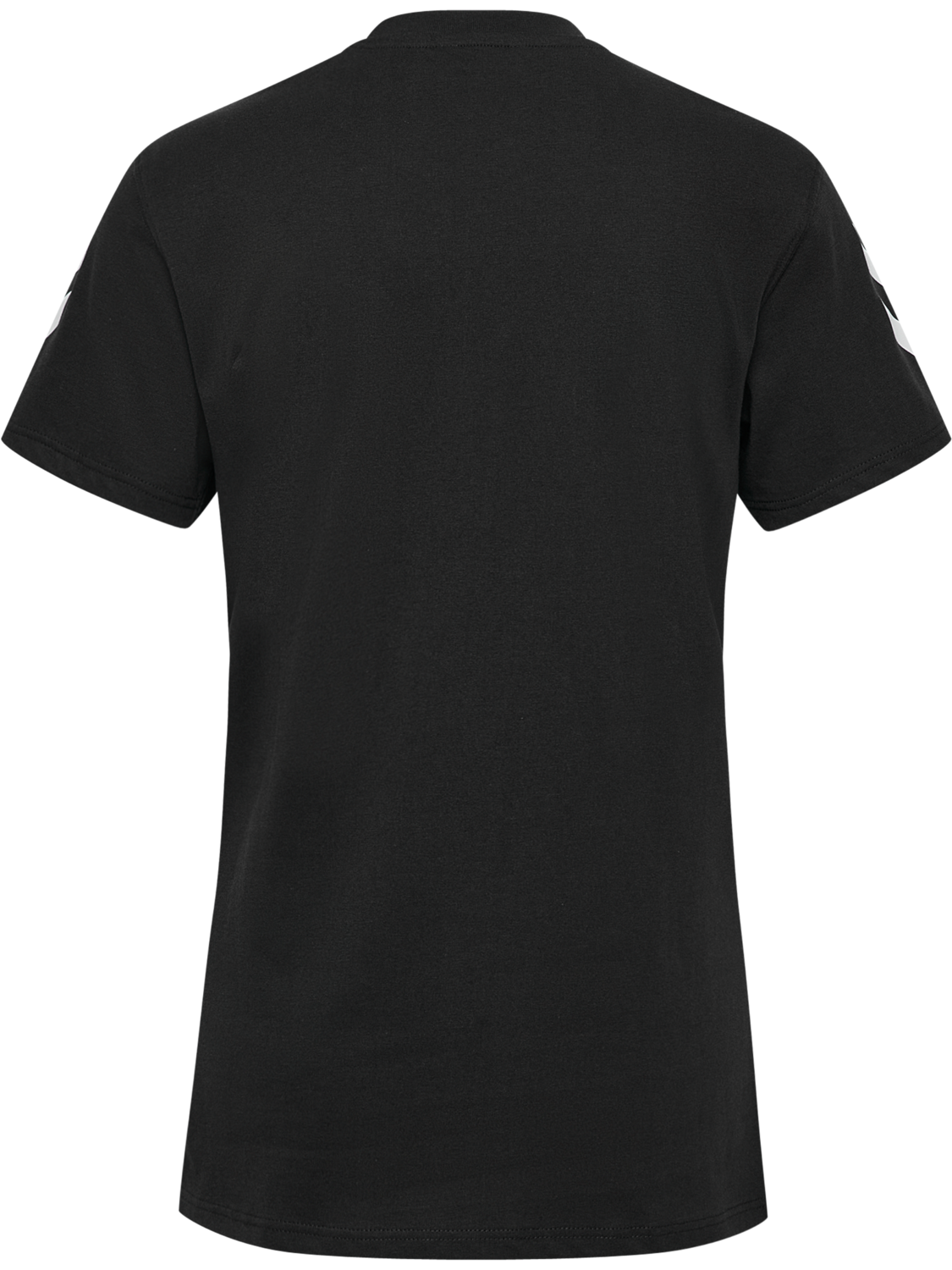 hmlGO 2.0 CHEVRON T-SHIRT S/S WOMAN, BLACK, packshot