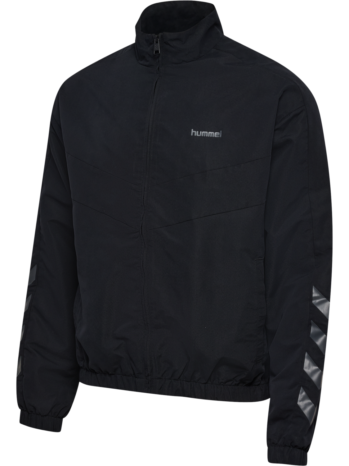 hmlARCHIVE TRACK JACKET, BLACK, packshot