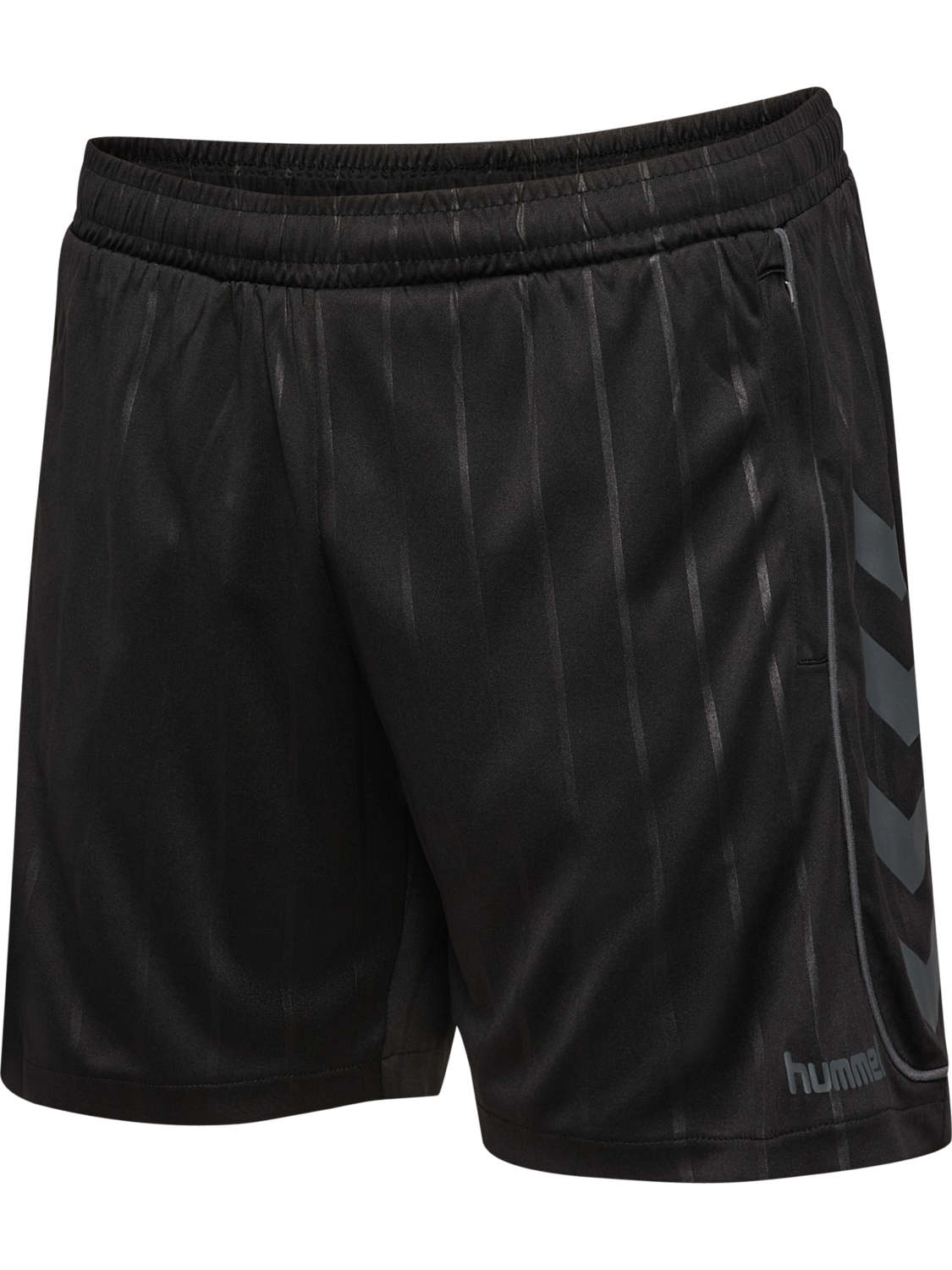 hmlPITCH SHORTS, BLACK, packshot
