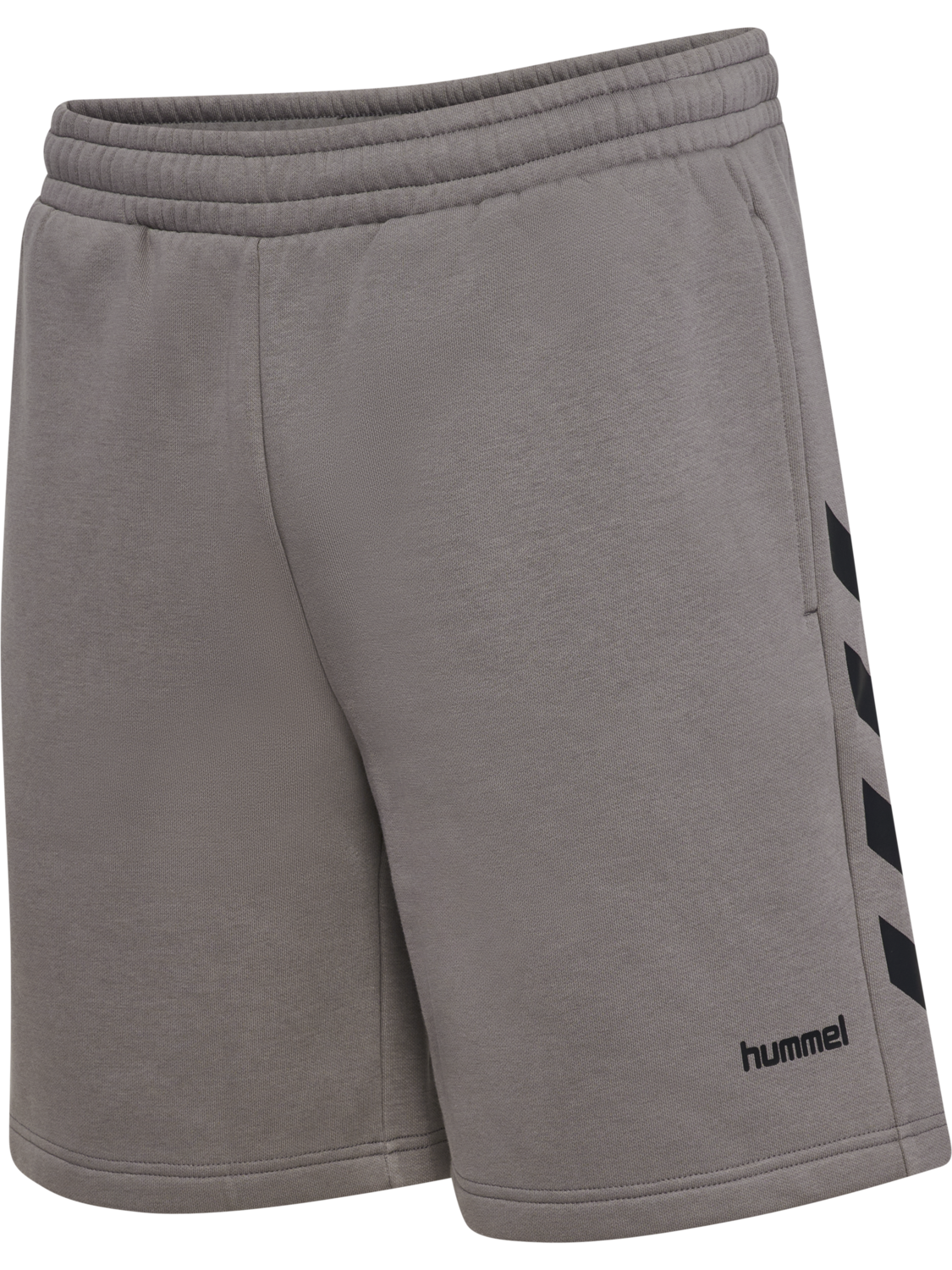 hmlKEEPER CHEVRON SHORTS, CHARCOAL GRAY, packshot