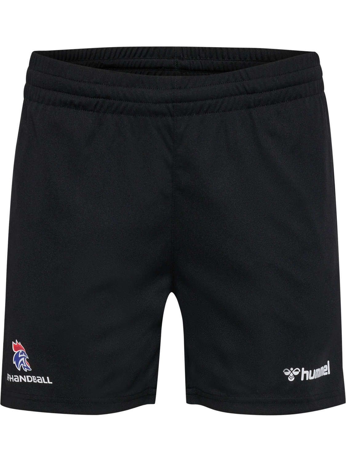 FFHB REFEREE POLY SHORTS WOMA, BLACK W/LOGO, packshot