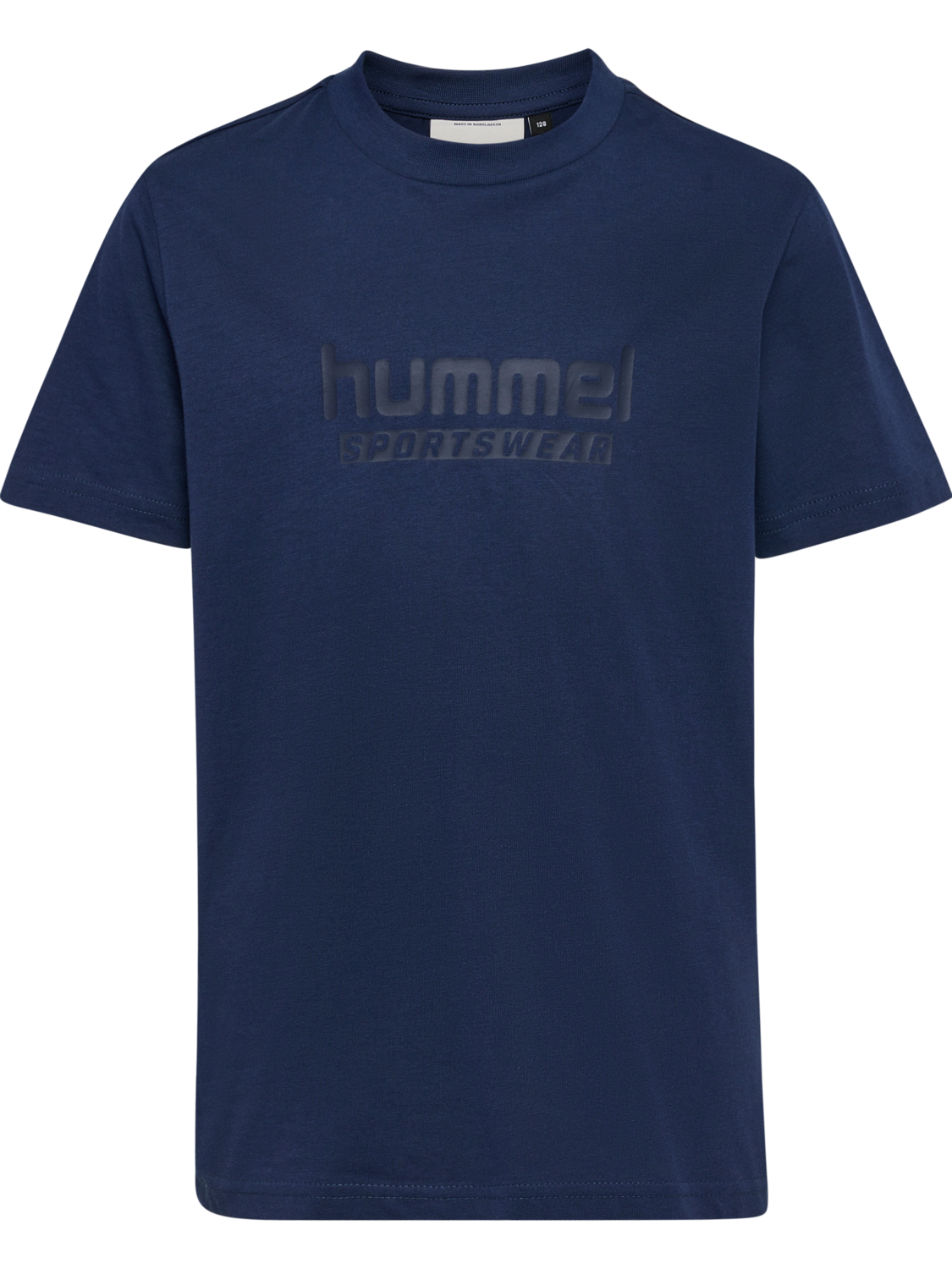 hmlJR BASE T-SHIRT S/S, DRESS BLUES, packshot