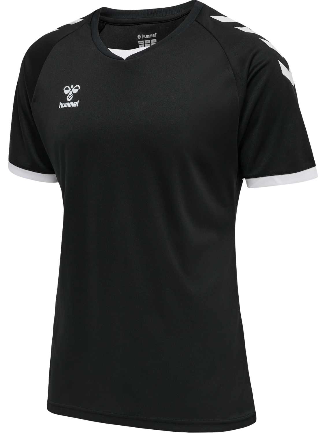 hmlCORE VOLLEY TEE, BLACK, packshot