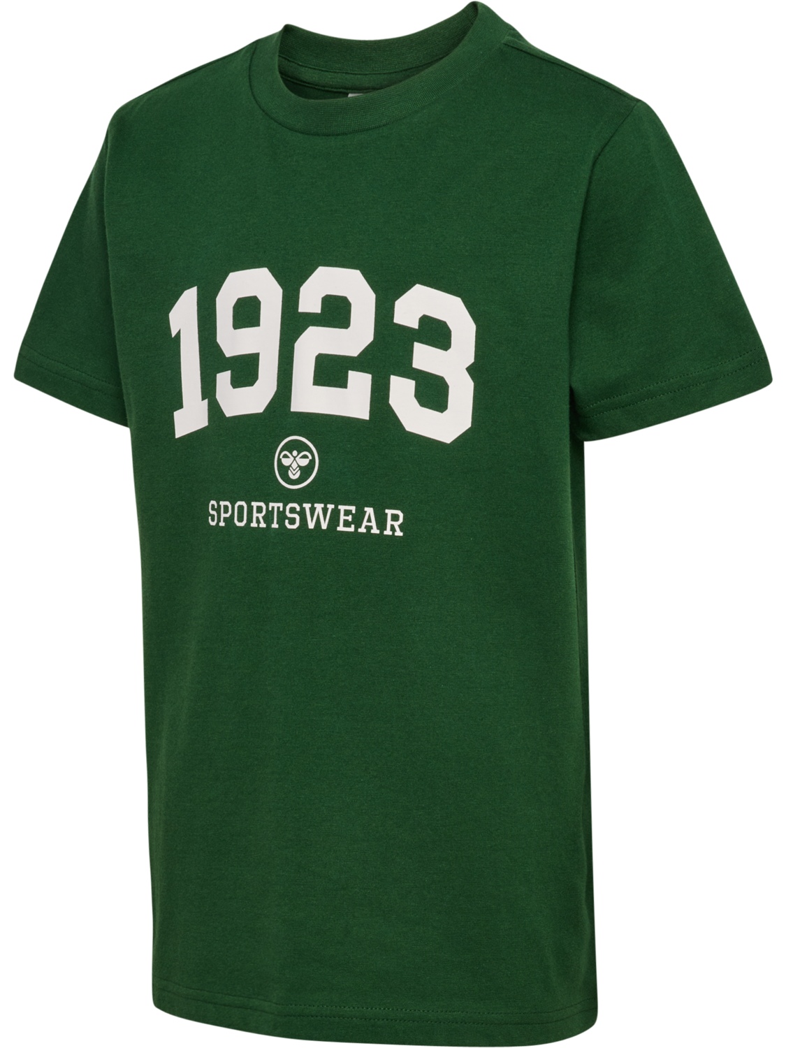 hmlJR GRAPHIC 1923 T-SHIRT S/S, DARK GREEN, packshot