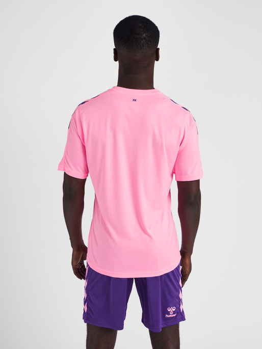 hmlCORE XK POLY JERSEY S/S, COTTON CANDY, model