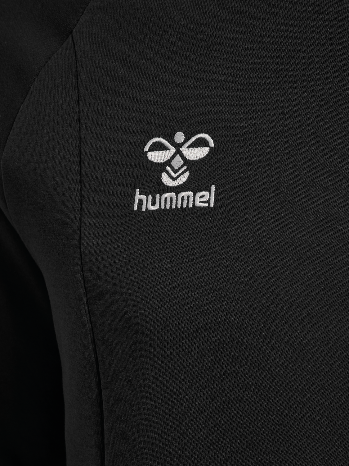 hmlROOT POLO L/S, BLACK, packshot