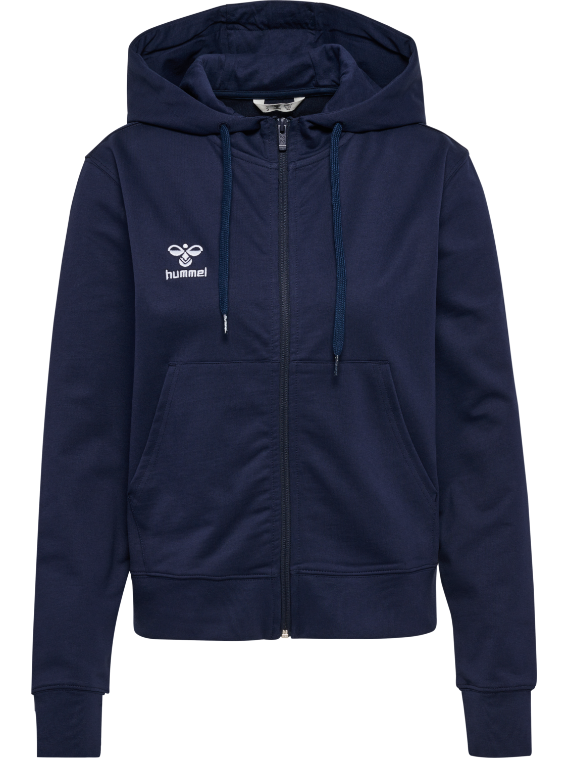 hmlGO 2.0 ZIP HOODIE WOMAN, MARINE, packshot