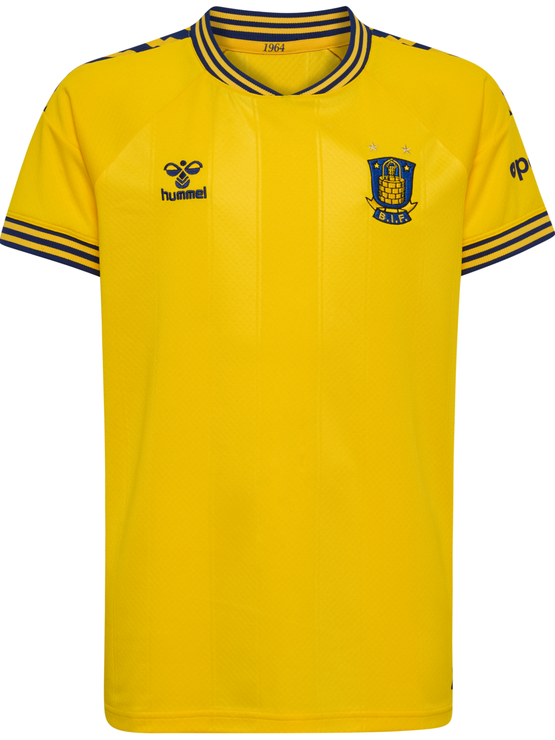 BIF 26/27 HOME JERSEY S/S KIDS, LEMON, packshot