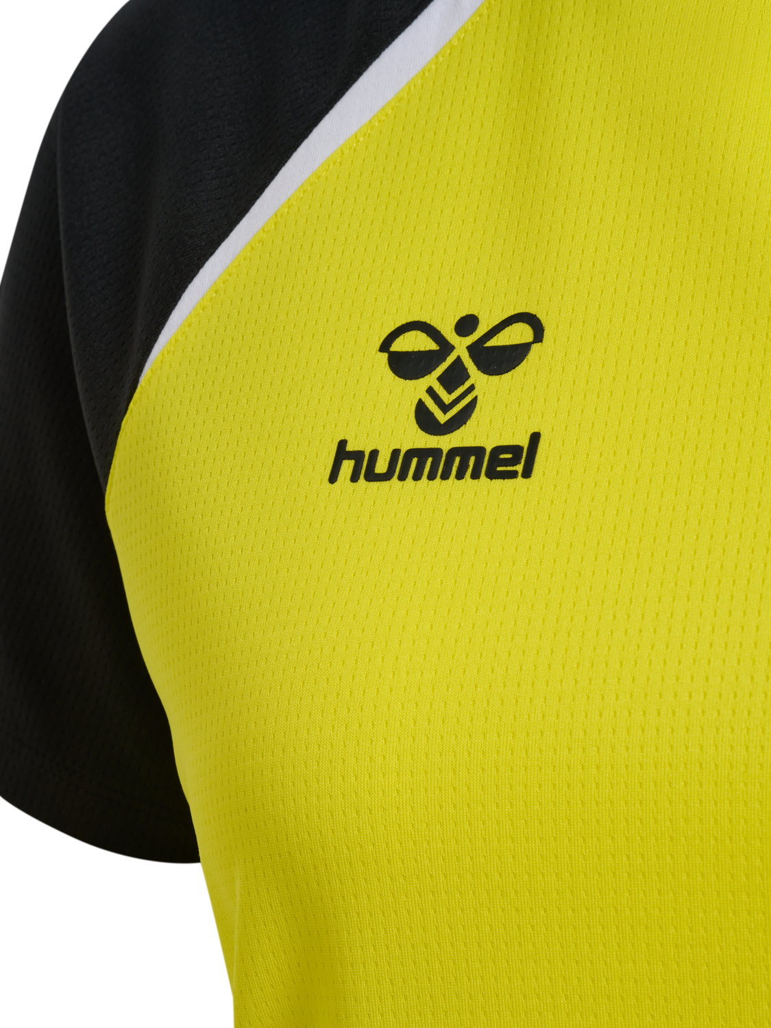 hmlLEAD 2.0 JERSEY S/S WOMAN, BLAZING YELLOW/BLACK, packshot