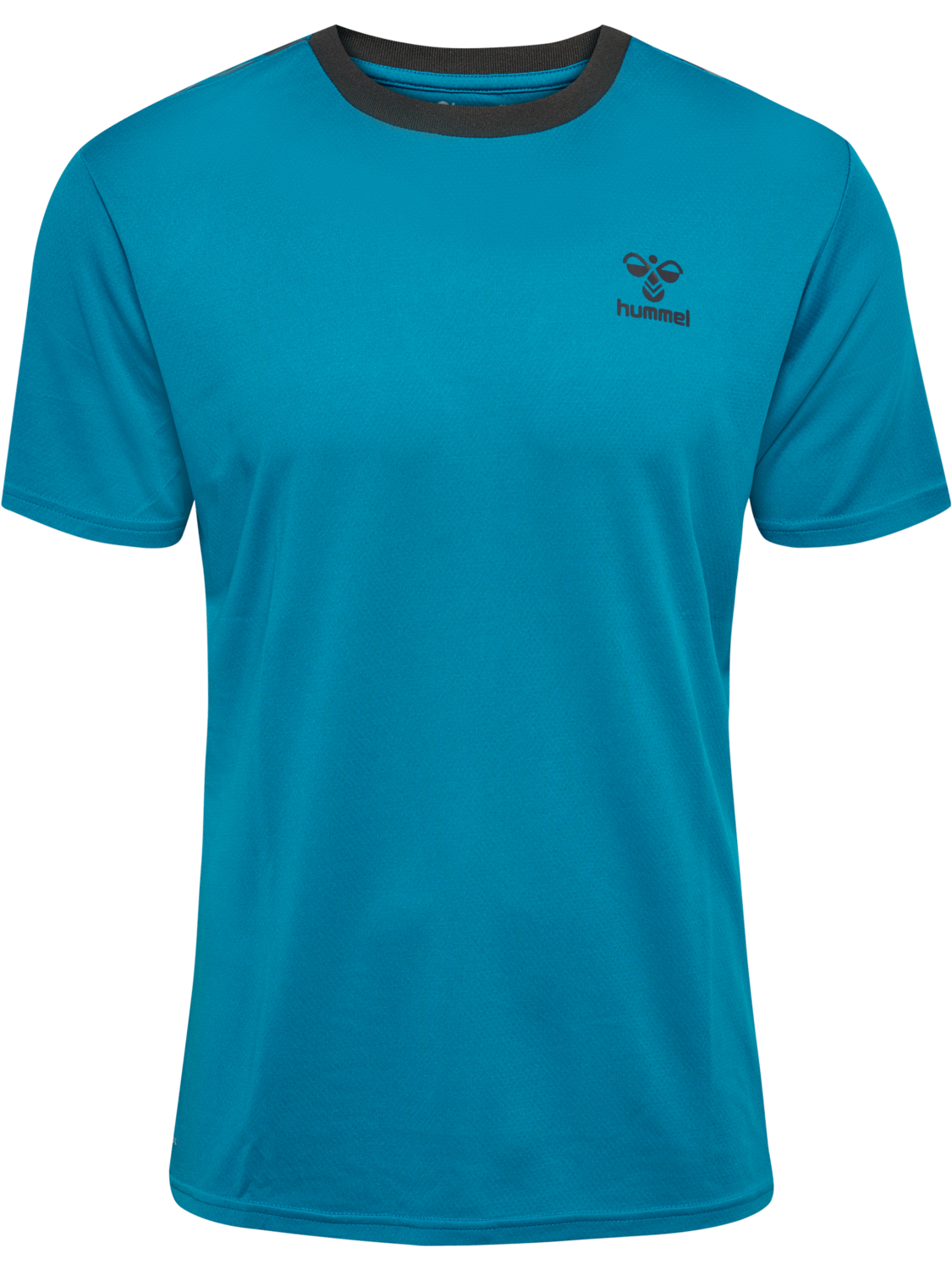 hmlSTALTIC POLY JERSEY S/S, FJORD BLUE, packshot