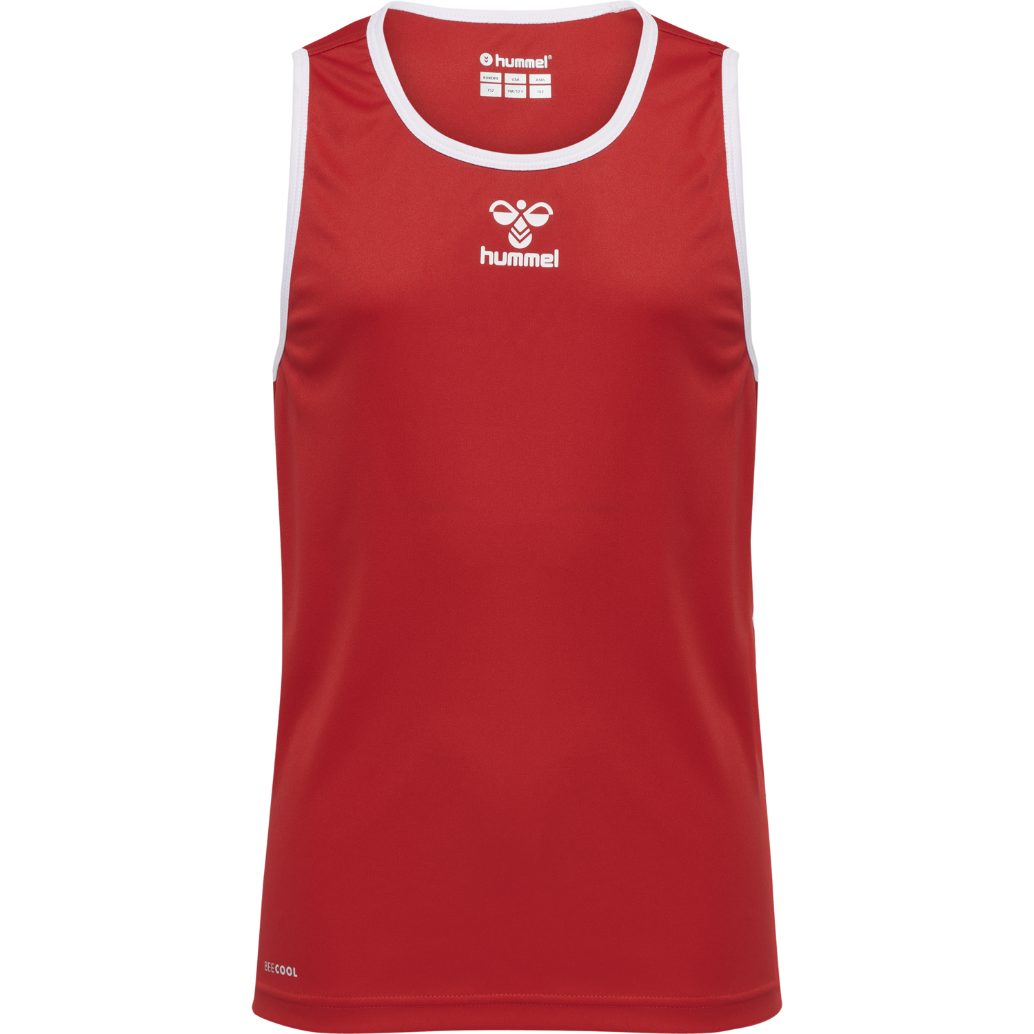 hmlCORE XK BASKET JERSEY KIDS, TRUE RED, packshot