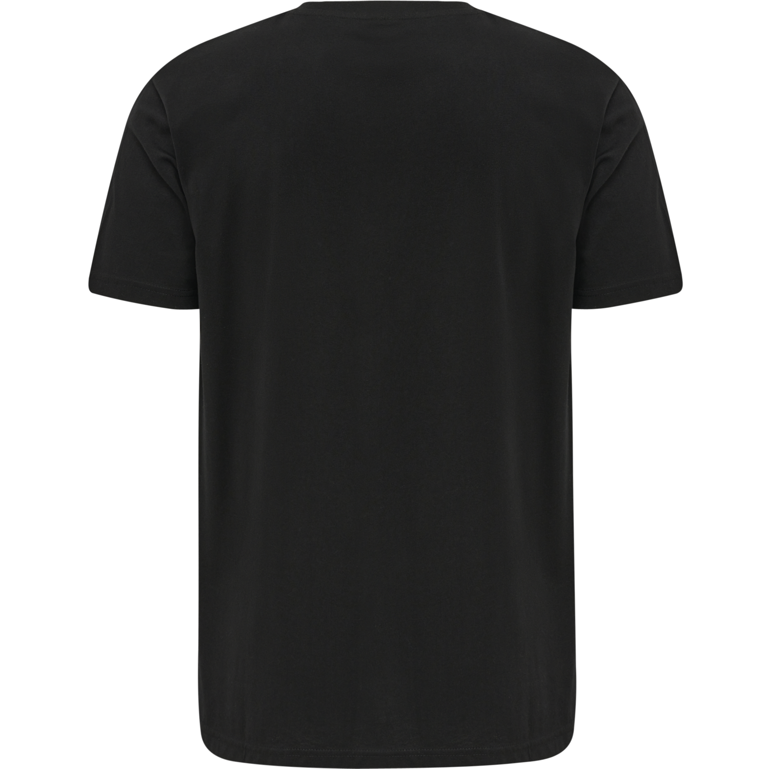 hmlRED BASIC T-SHIRT S/S, BLACK, packshot
