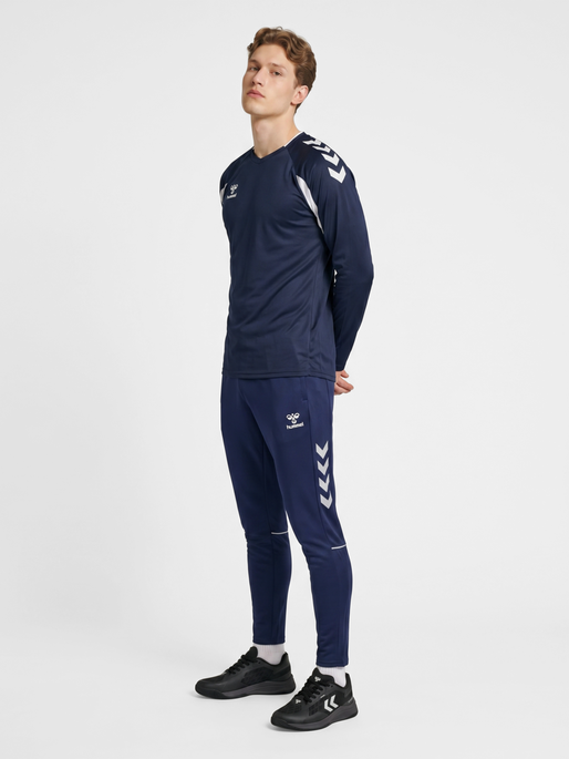 hmlCORE 2.0 JERSEY L/S, MARINE/WHITE, model