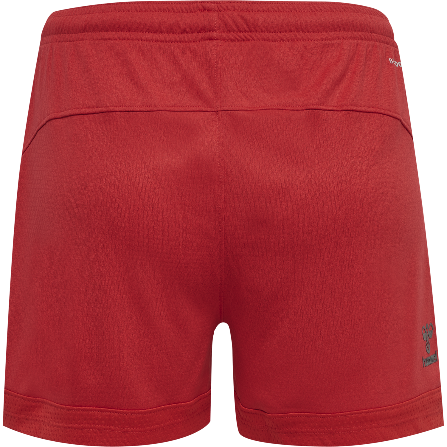 hmlLEAD WOMENS POLY SHORTS, TRUE RED, packshot