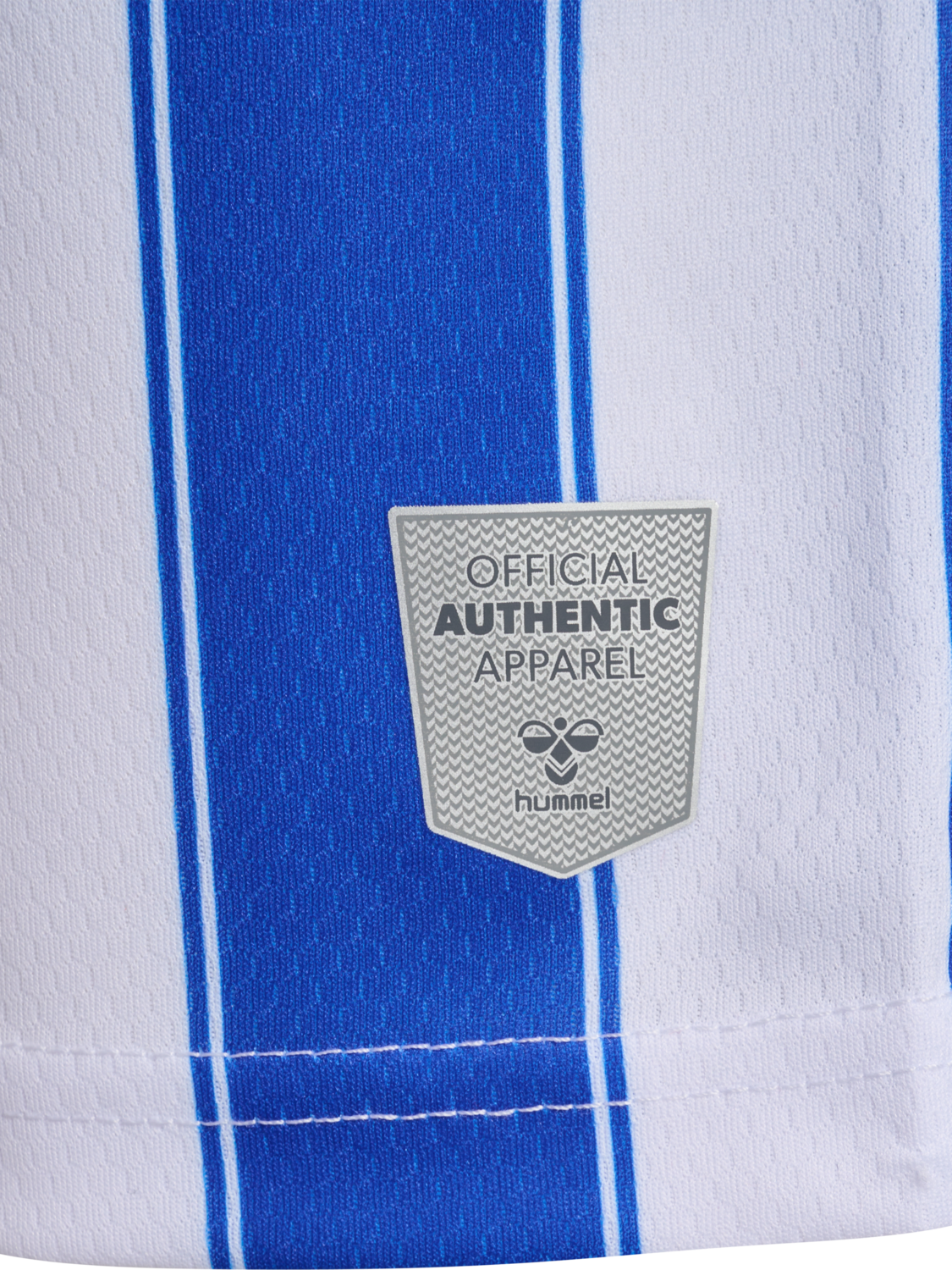 OB 23/24 HOME JERSEY S/S KIDS, WHITE/LAPIS BLUE UNSPONSORED, packshot