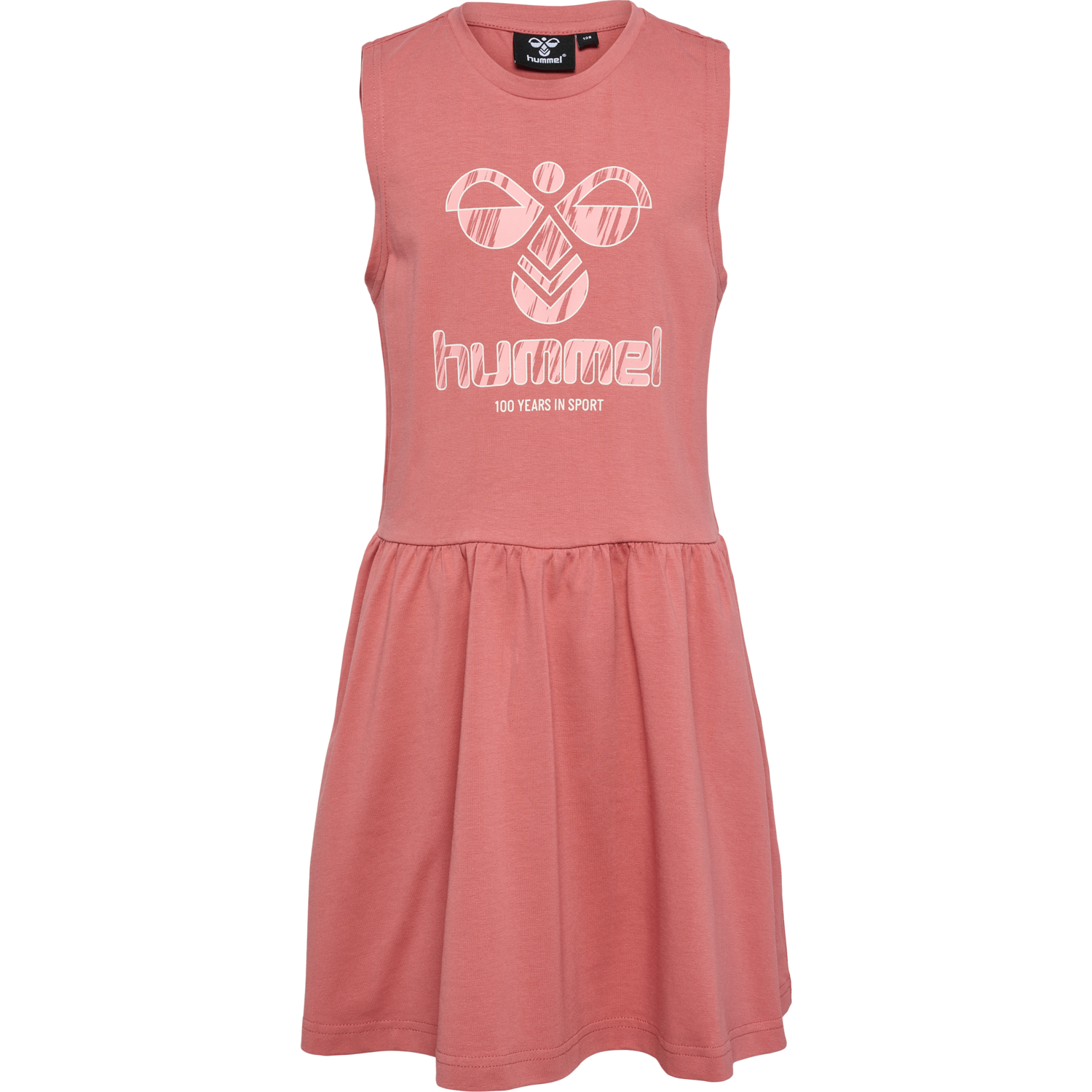 hmlGIANNA DRESS S/L, CANYON ROSE, packshot