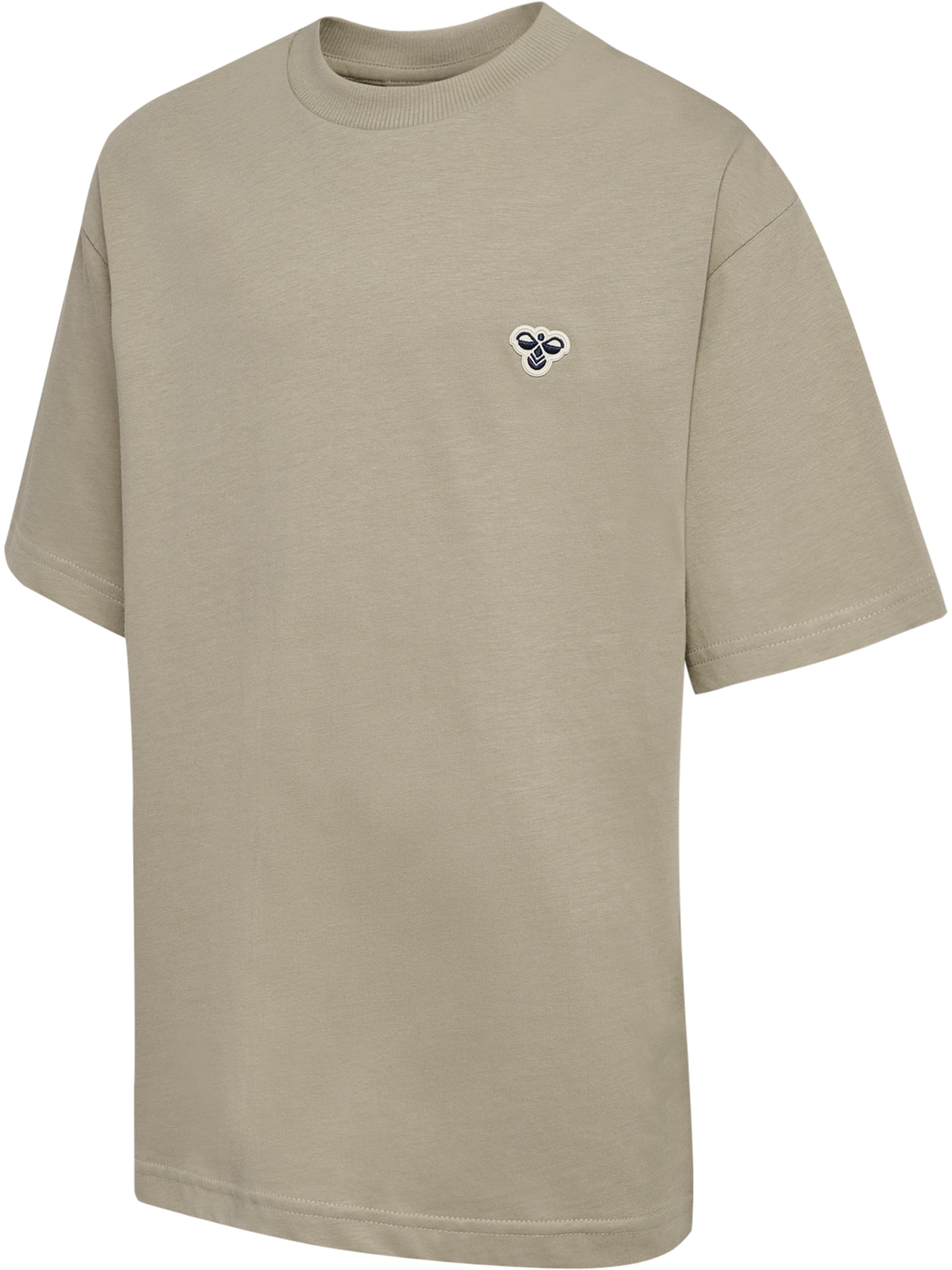 hmlJR LOOSE T-SHIRT S/S BEE, VINTAGE KHAKI, packshot