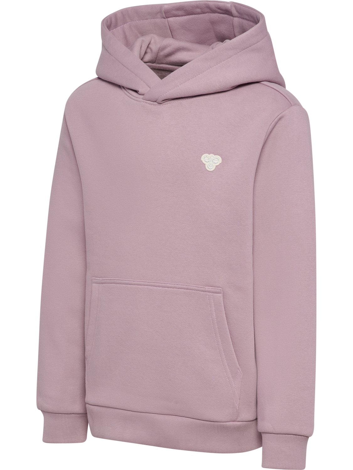 hmlJR LOOSE HOODIE BEE, SEA FOG, packshot