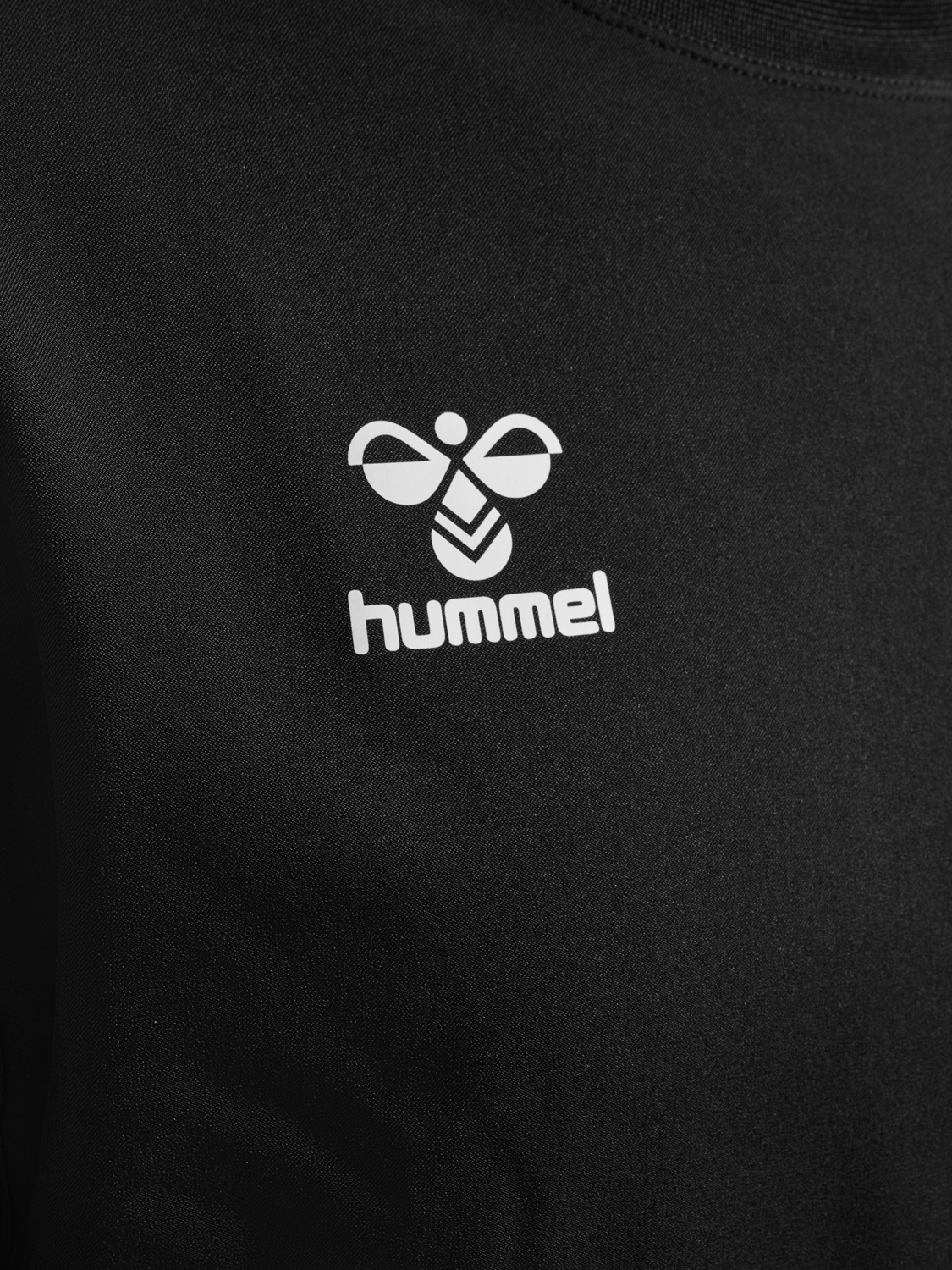 hmlRUGBY CONTACT TOP L/S, BLACK, packshot