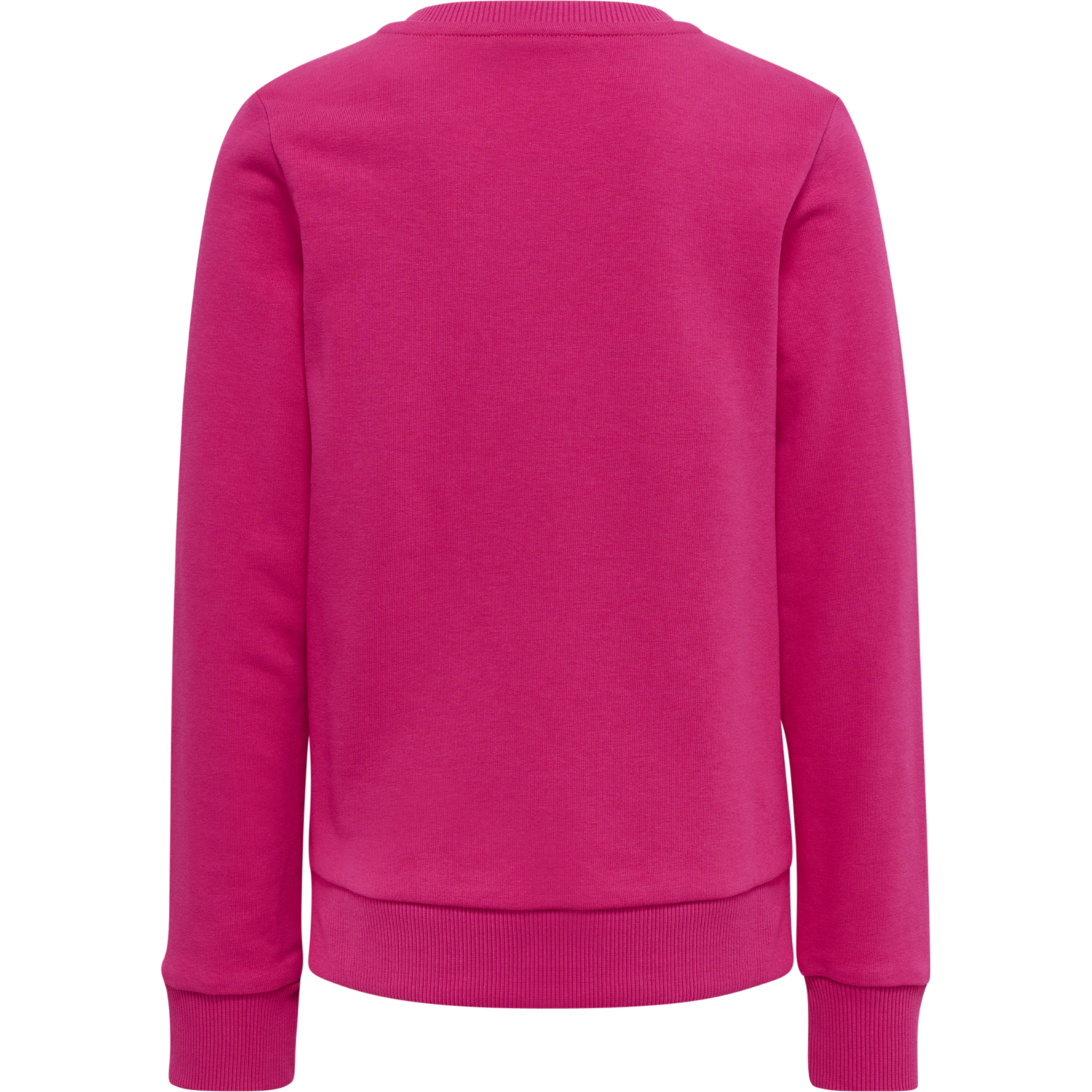 hmlNOAH SWEATSHIRT, FUSCHIA/WHITE , packshot