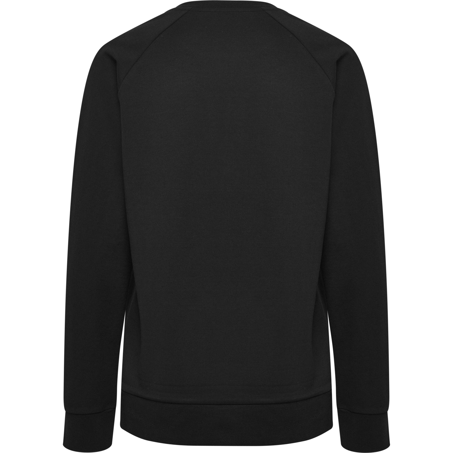 HMLGO COTTON LOGO SWEATSHIRT WOMAN, BLACK, packshot