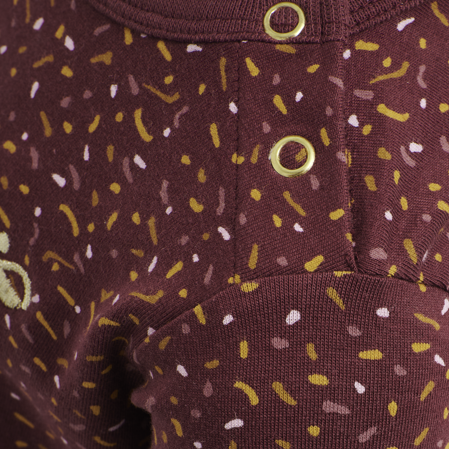 hmlSPRINKLE T-SHIRT L/S, CHOCOLATE TRUFFLE, packshot