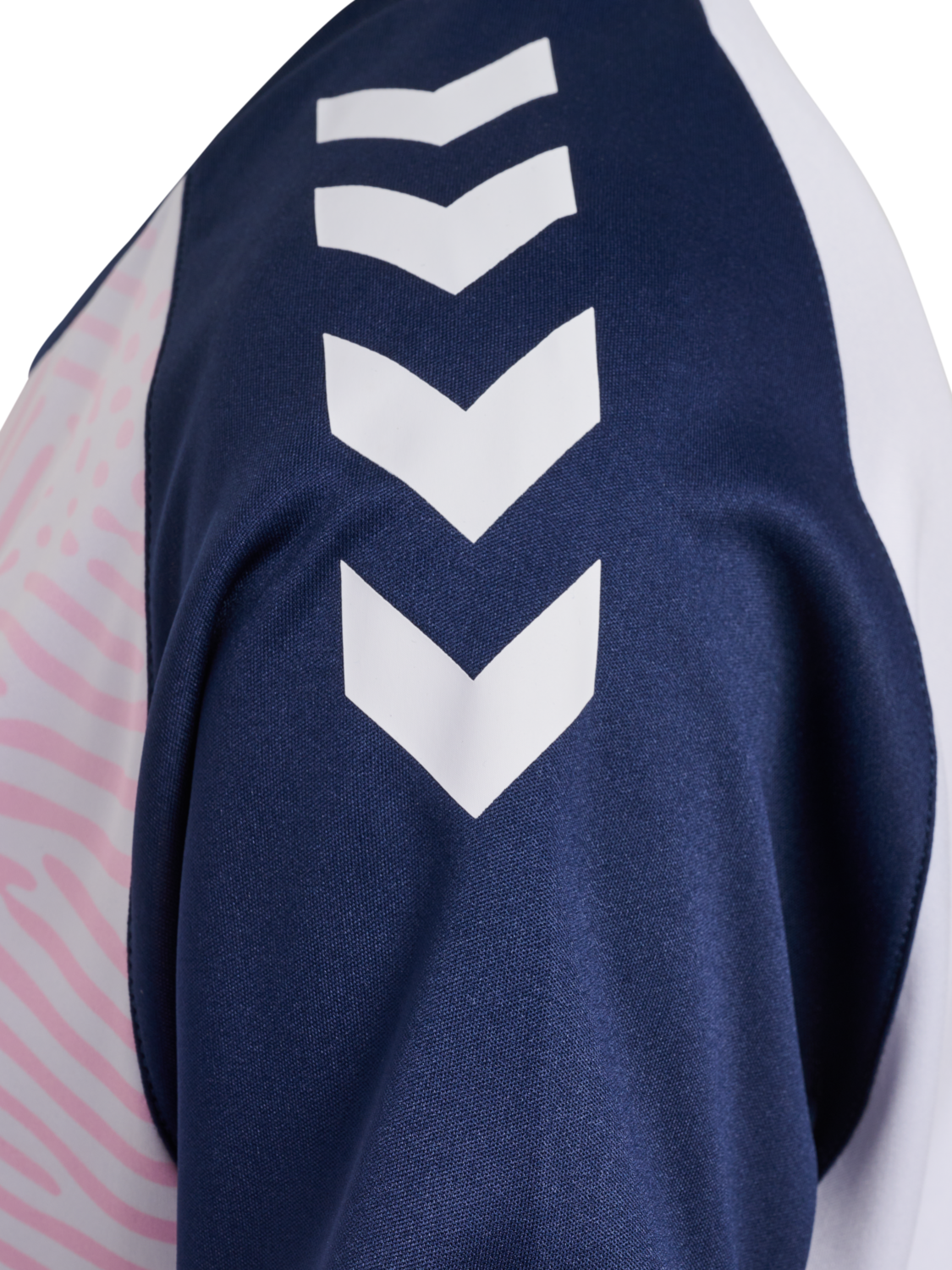 hmlGRAPHIC UNIVERSE JERSEY SS WOMAN, MARINE/WHITE, packshot