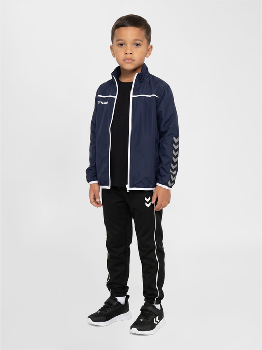 hmlAUTHENTIC KIDS TRAINING JACKET, MARINE, model