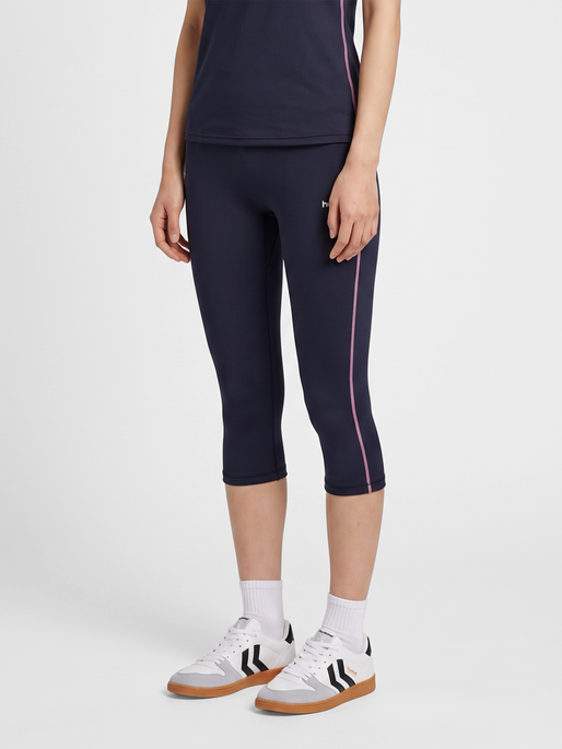 hmlPRIMA CAPRI TIGHTS, NIGHT SKY, model
