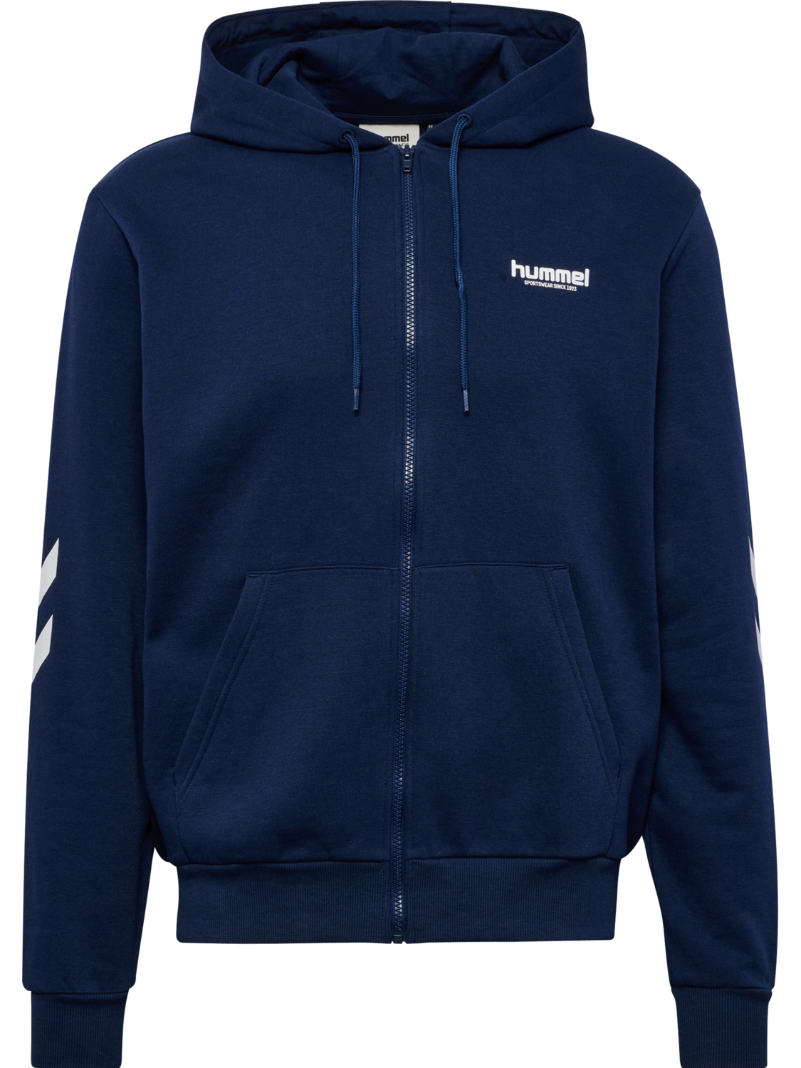hmlLEGACY 2.0 ZIP HOODIE, DRESS BLUES, packshot