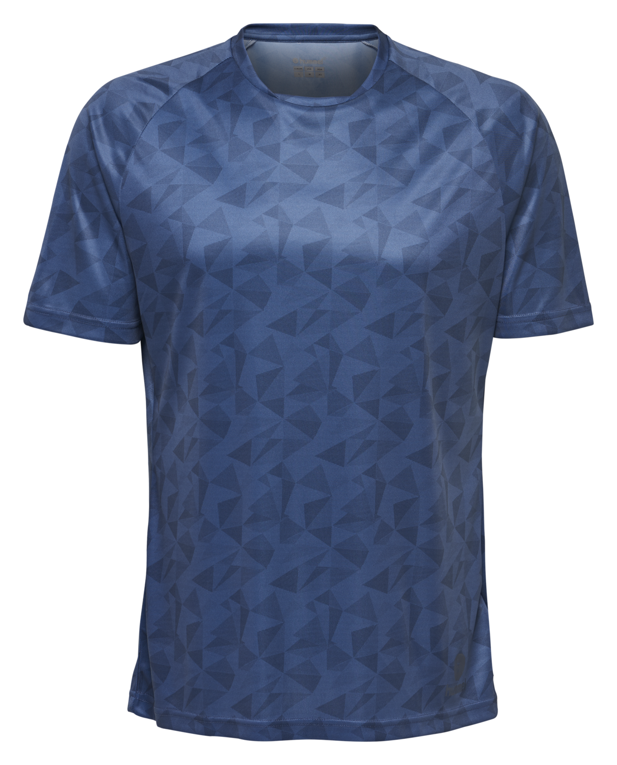 hmlACTIVE KIDS POLY JERSEY SS, ENSIGN BLUE, packshot