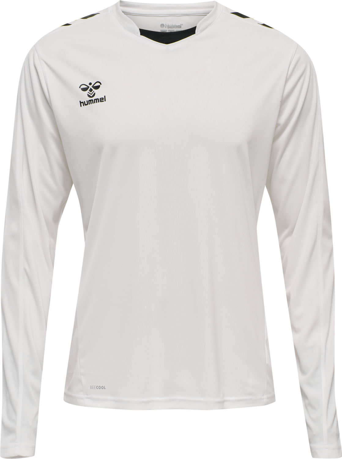 hmlCORE XK POLY JERSEY L/S, WHITE, packshot