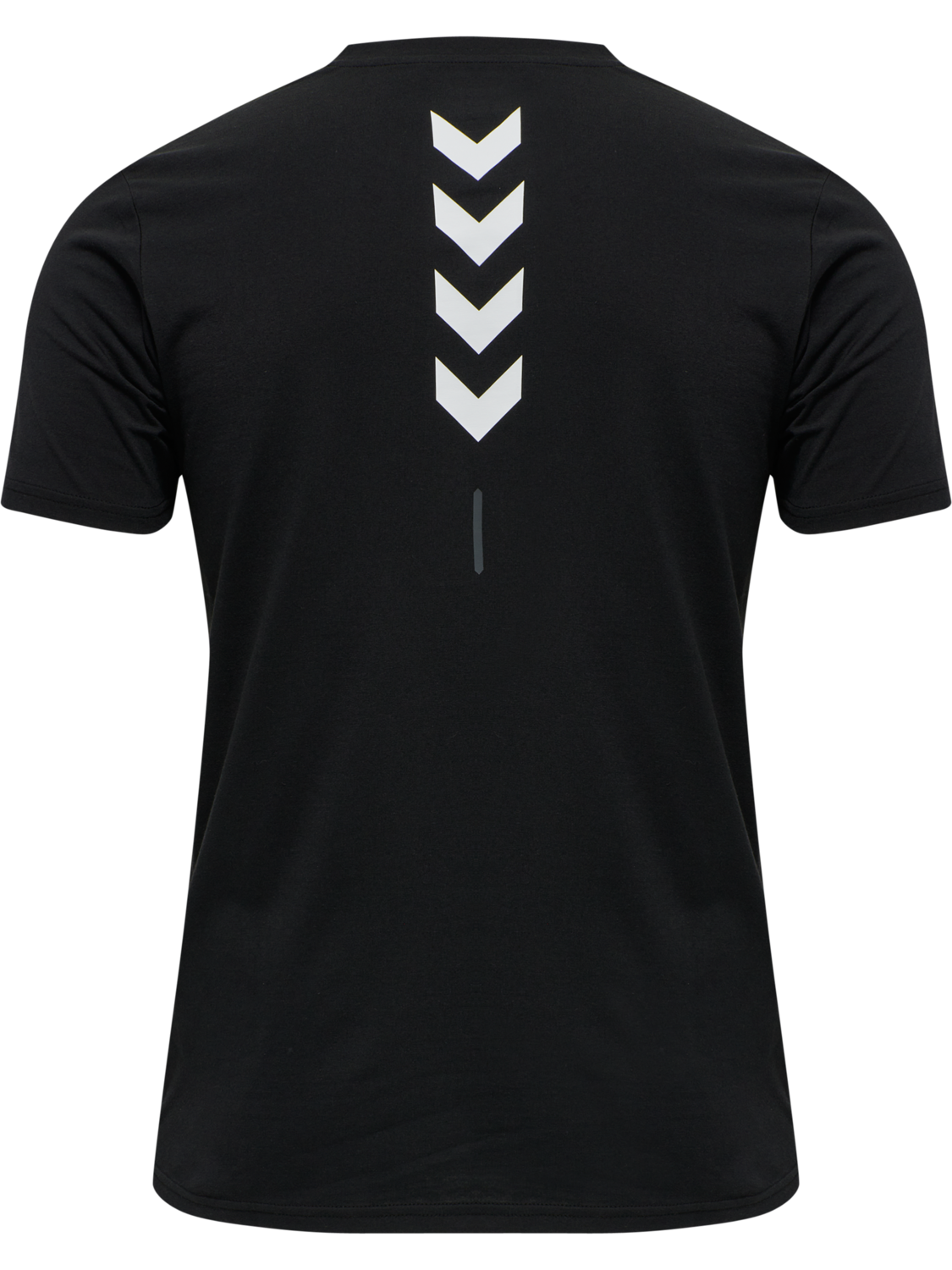 hmlTE CALLUM COTTON T-SHIRT, BLACK, packshot