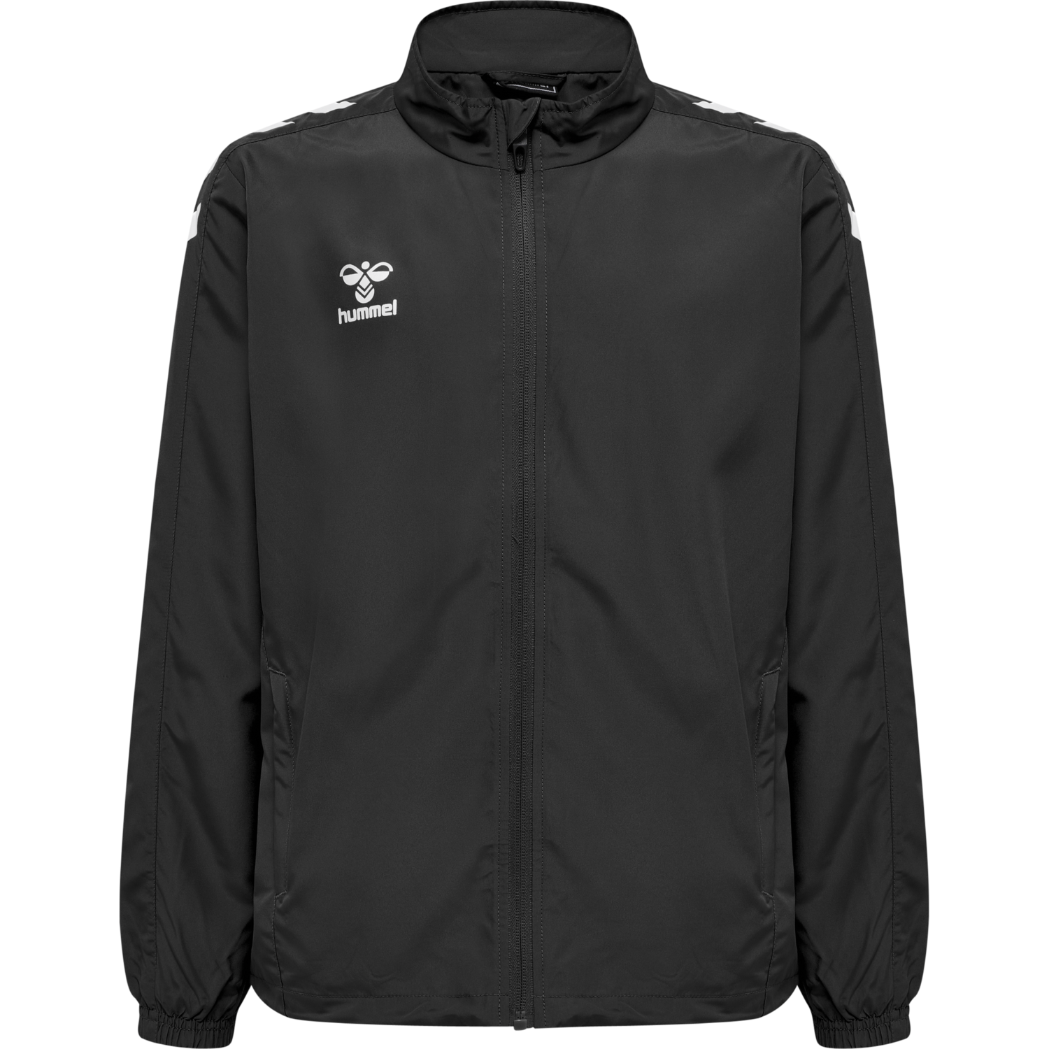 hmlCORE XK MICRO ZIP JACKET KIDS, BLACK, packshot