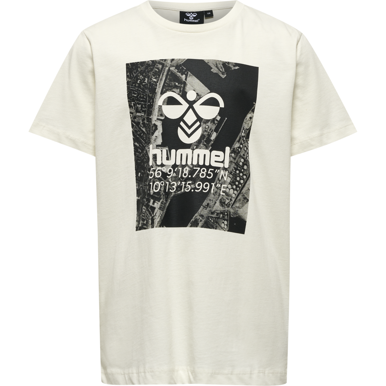 hmlSATELLITE T-SHIRT S/S, MARSHMALLOW, packshot