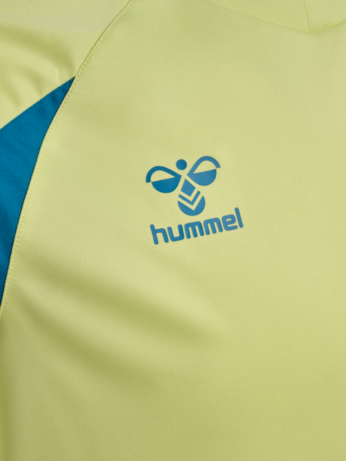 hmlCORE 2.0 JERSEY S/S, PALE LIME YELLOW/CELESTIAL, packshot