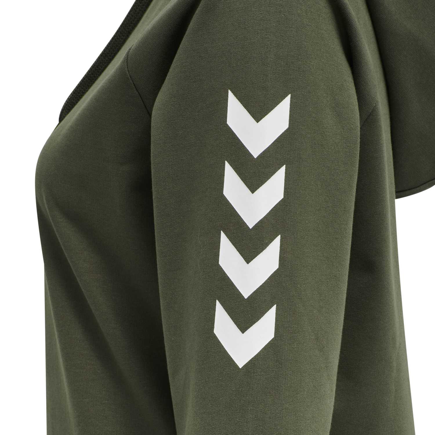 HMLGO COTTON HOODIE WOMAN, GRAPE LEAF, packshot