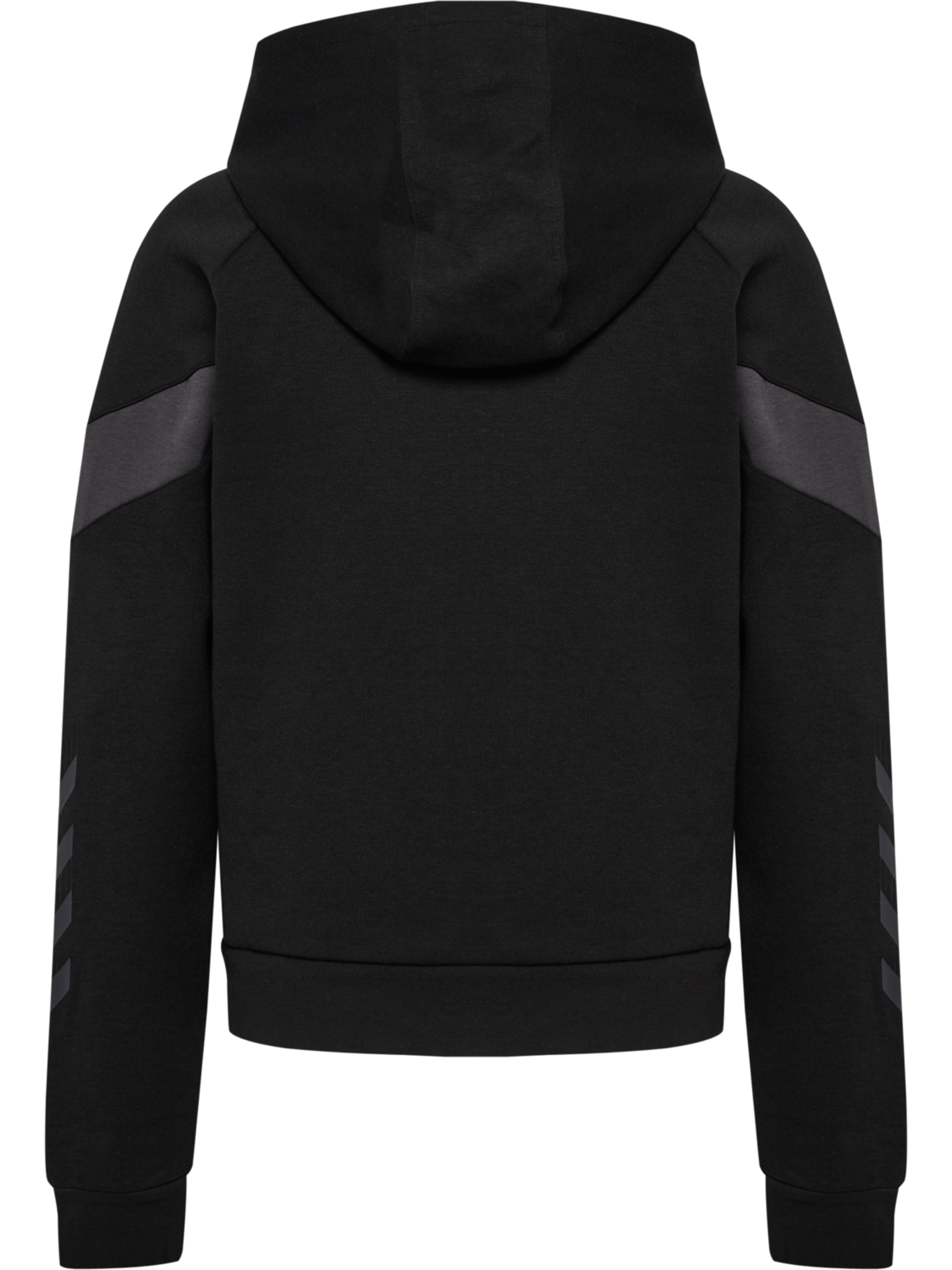 hmlTRAVEL SWEAT HOODIE WOMAN, BLACK, packshot